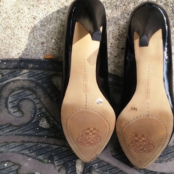 Vince Camuto Savilla Pump, sz 9 1/2M/39 1/2, Black - Picture 6 of 8